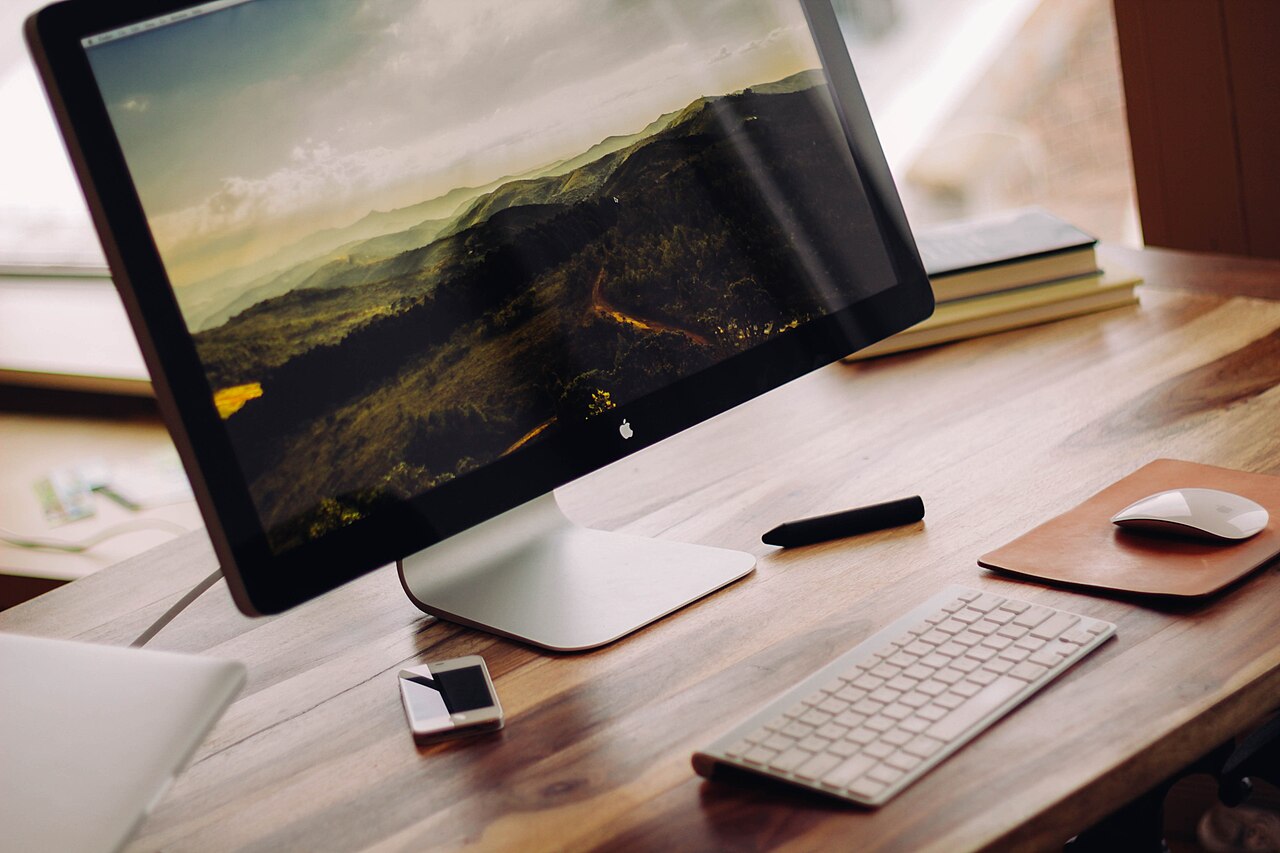 Creator home office desk setup